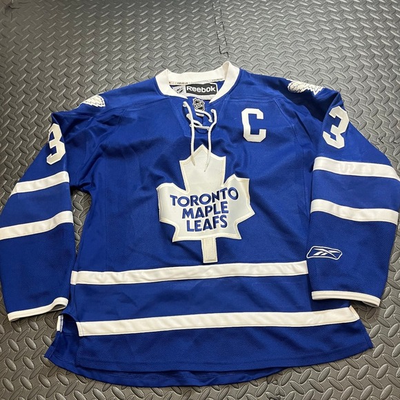 Reebok Toronto Maple Leafs‎ Hockey Jersey C Patch Player Number 3 Small S